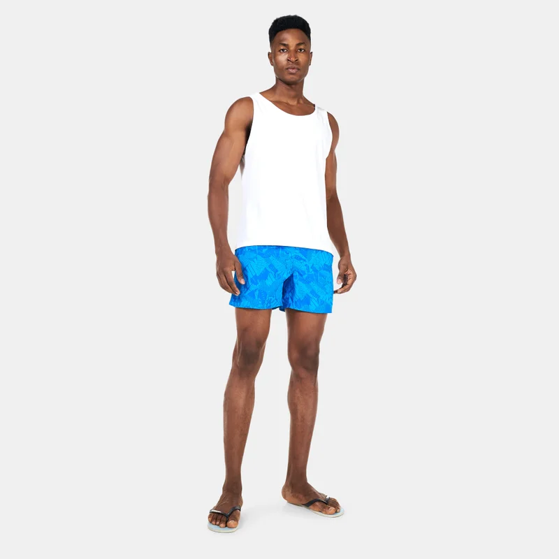 Nike Men's Swim Collage Icon 5-Inch Volley Shorts