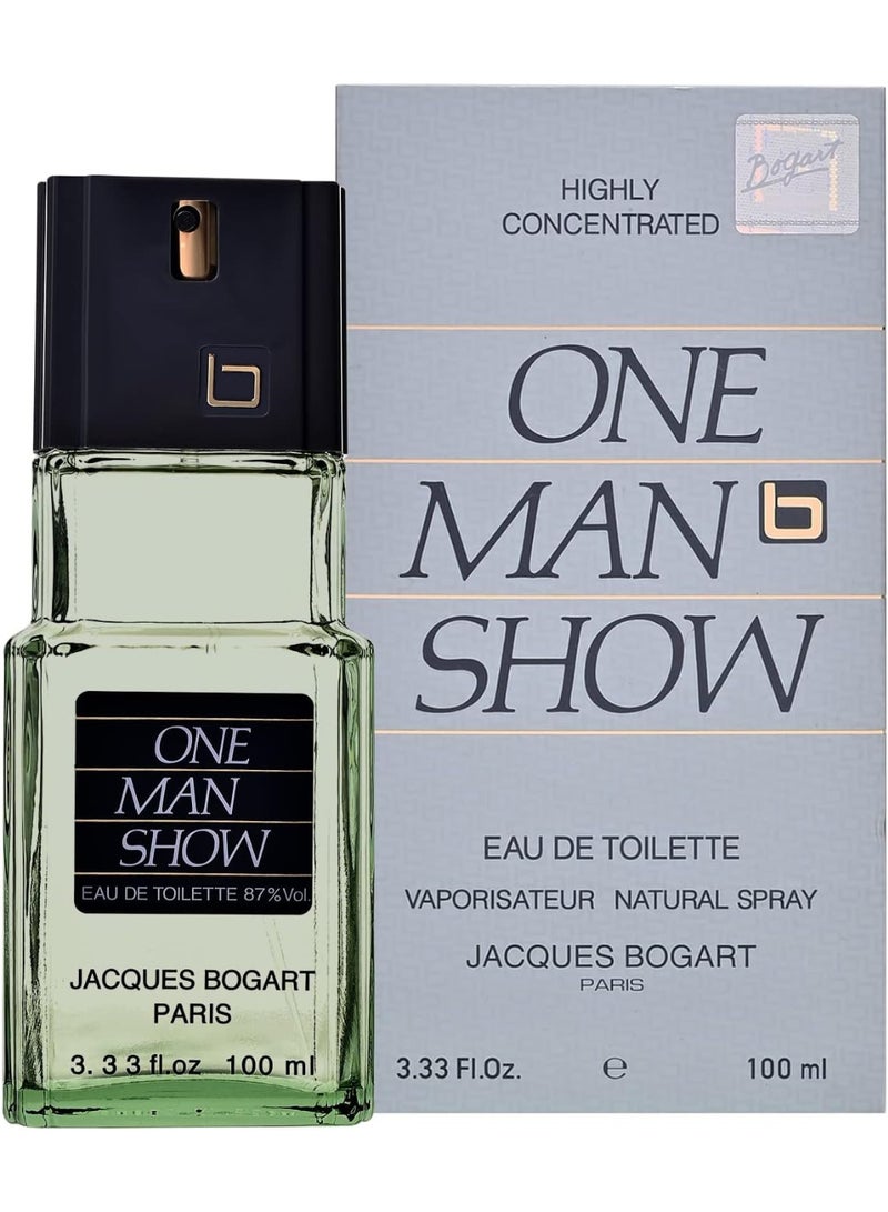 جاك بوغارت عطر ون مان شو فور مين من جاك بوجارت - بخاخ او دو تواليت 1 اونصة، للرجال - Image 2