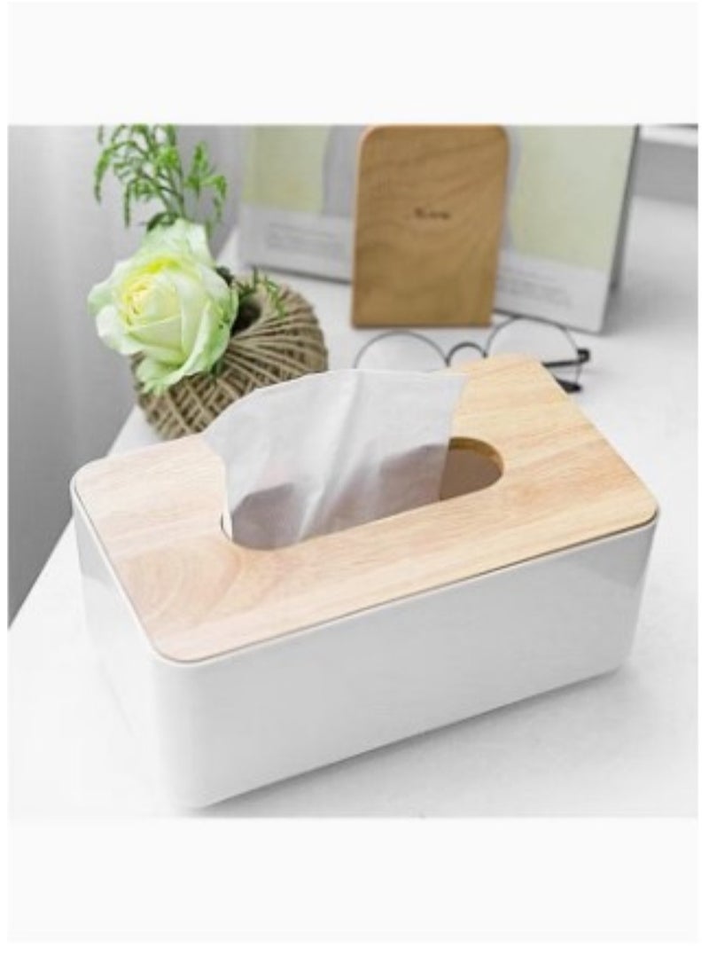 Tissue Paper Box White/Wooden 23x13x10cm - pzsku/Z4C7D715624DB3AEEBEE3Z/45/_/1697644391/58db66b9-b638-4106-af08-8266a50e7546