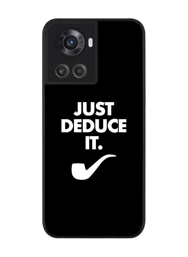 Stylizedd حافظة سوداء متينة لهاتف OnePlus 10R 5G / OnePlus Ace 5G، حافظة رفيعة، مرنة، حواف مطاطية، مضادة للسقوط، غلاف TPU جل رقيق - Image 1