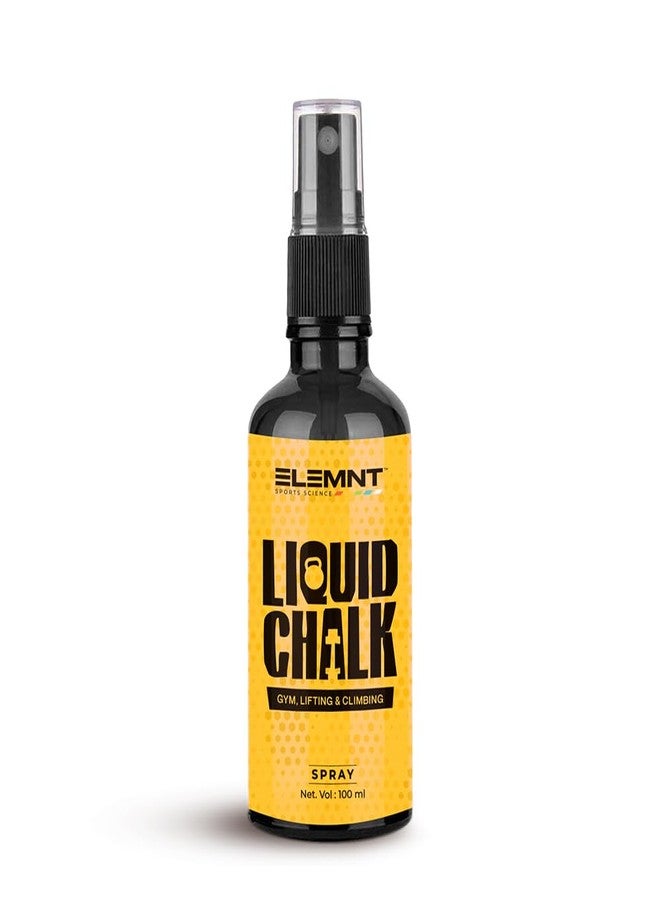 Elemnt Liquid Chalk for Gym | Chalk for Gym Hand Grip | Calisthenics, Weight Lifting, Power Lifting | Ideal for Workout, Gym, Rock Climbing & Crossfit | Quick Dry Formula for Gym Chalk | 100 ML - Image 1