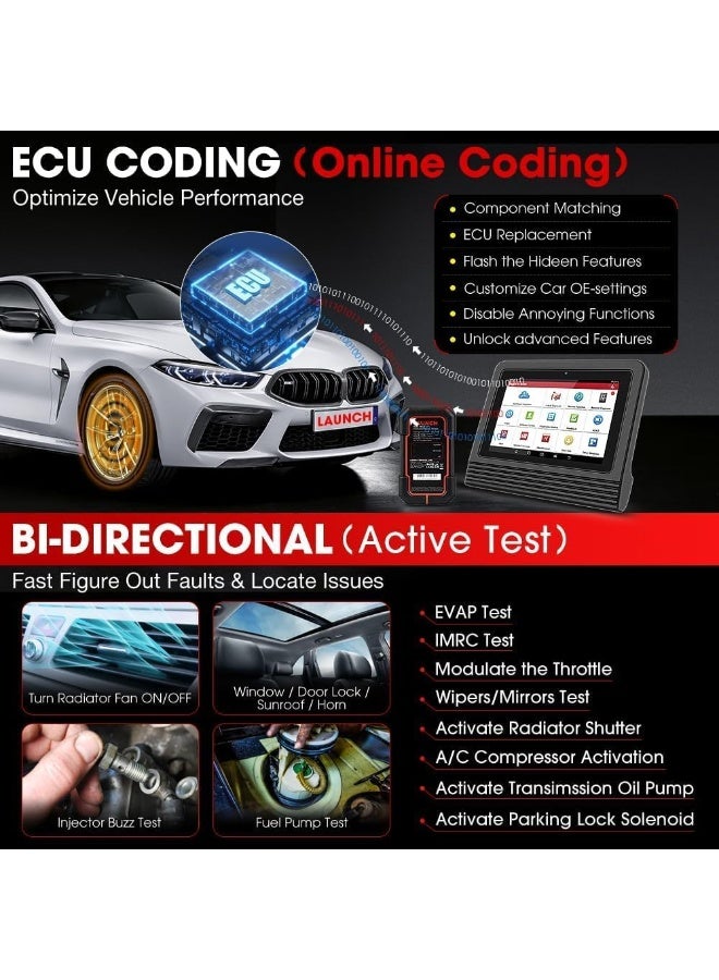 Launch Launch X431 V (X431 Pro) Bi-Directional OBD2 Diagnostic Scanner  - Image 4