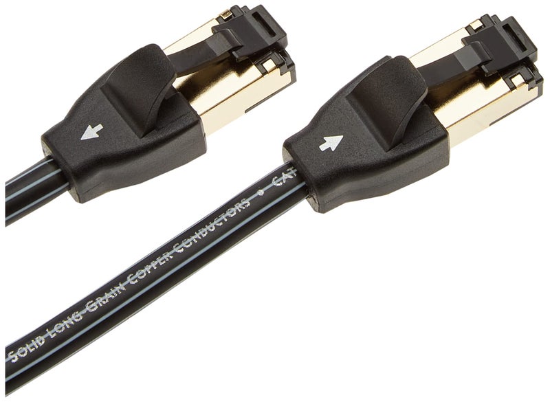 AudioQuest 1.5 m RJ/E Pearl 1.5 m Cat7 Black Network Cable - Image 2