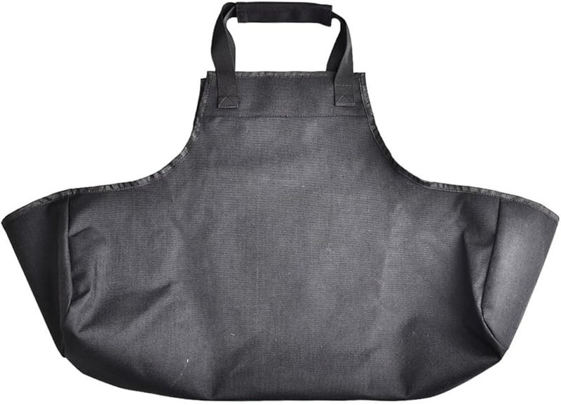 حقيبة حمل حطب من قماش أكسفورد ذات قاع مسطح للاستخدام الداخلي والخارجي في التخييم والمواقد - Image 1