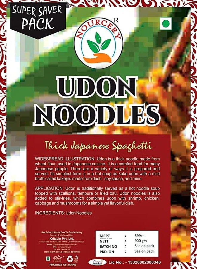 Nourcery Udon Noodles, 900Gm (Japanese Wheat Spaghetti) - Image 5