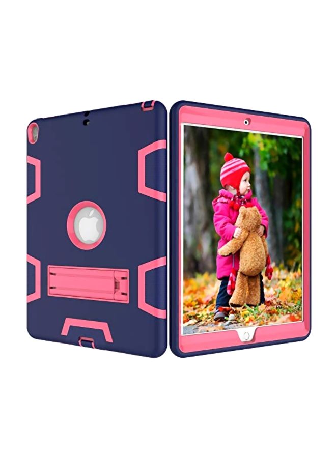 NIBEMINENT Protective Case Cover For Apple iPad Mini 4 Blue/Rose Red  - Image 1