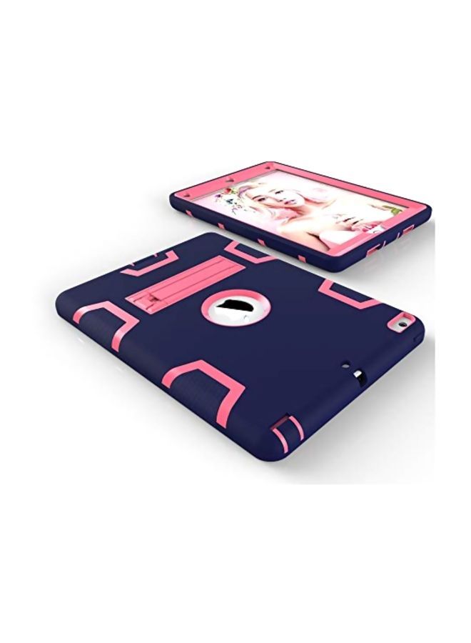 NIBEMINENT Protective Case Cover For Apple iPad Mini 4 Blue/Rose Red  - Image 2