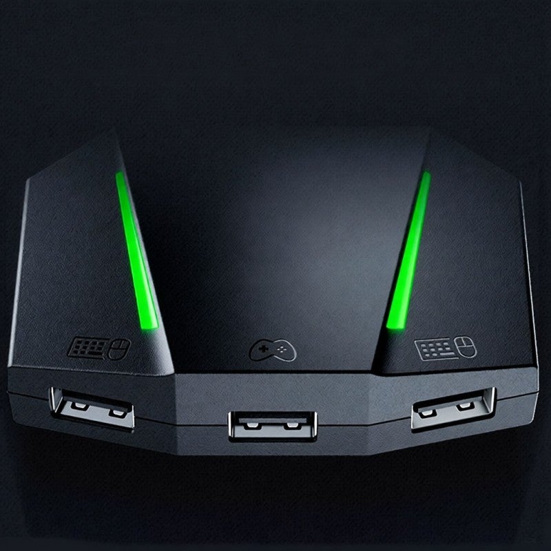 محول الفأرة ولوحة المفاتيح VX AimBox - محول ألعاب بدقة 1:1 - تقنية التحويل الذكي متوافقة مع PS4 و PS5 و Xbox Series X/S و Nintendo Switch - إضاءة LED قابلة للتخصيص للاعبي الأجهزة المنزلية - Image 4