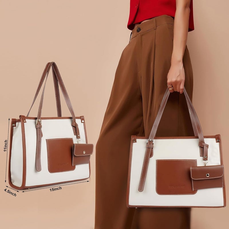 Daniel Clark حقيبة كتف مع جيب أمامي وحقيبة قابلة للفصل للمكتب - للنساء والفتيات - Image 4