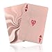 Jeuristic Unique Interomix Waterproof Playing Cards Premium Pack of Cool Plastic Playing Cards Professional Deck Fancy Themed Cute Vintage Play Card Pool Bar Games Gifts Cartas de Poker Shiny Pink - Image 2
