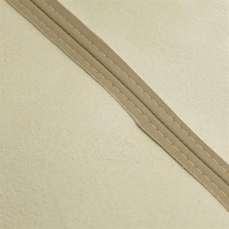 QASULER Beige Leather Armrest Cover for Ford Explorer - Image 5