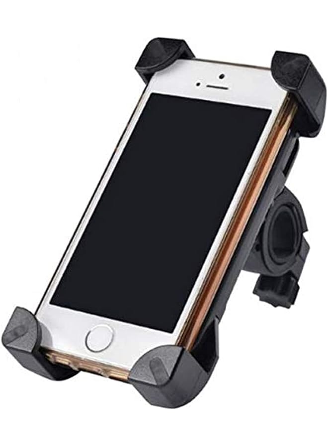 Green Tiger Black Anti-Slip Universal 360 Rotating Bicycle Bike Phone Holder Handlebar Clip Stand Mount Bracket For Smart Mobile Cellphone - Image 1