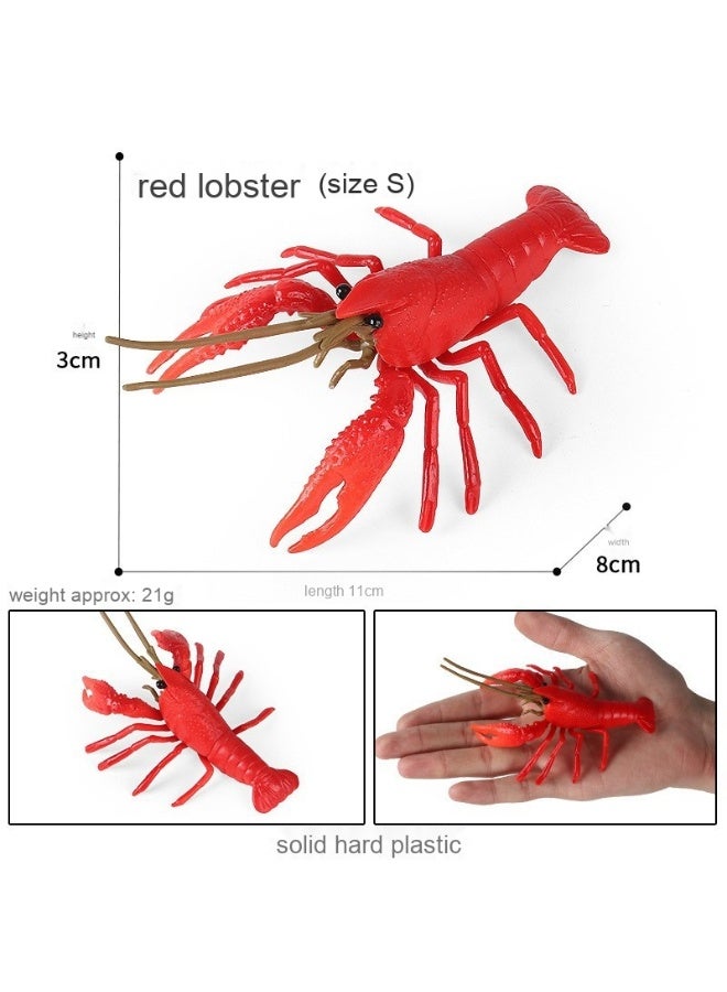 NIBEMINENT Realistic Lobster Model - Bring the Ocean to Life at Home