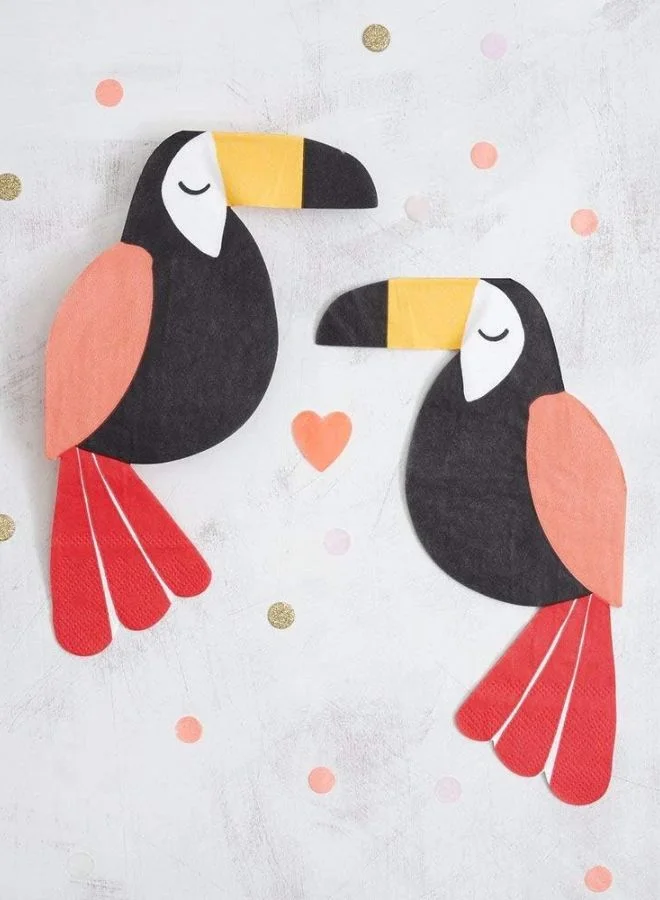 Meri Meri Go Wild Toucan Napkins