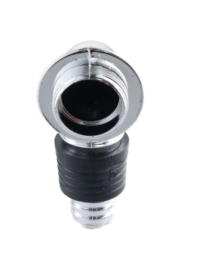 Stainless Steel Floor Drain Cover with Pipe Connector, 10 cm Fast Drainage Shower Plug Insert for Bathroom, Washing Machine Drain Strainer - Image 4