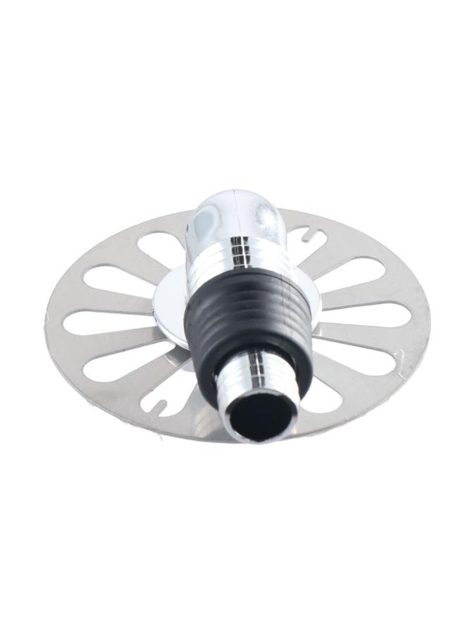 Stainless Steel Floor Drain Cover with Pipe Connector, 10 cm Fast Drainage Shower Plug Insert for Bathroom, Washing Machine Drain Strainer - Image 3