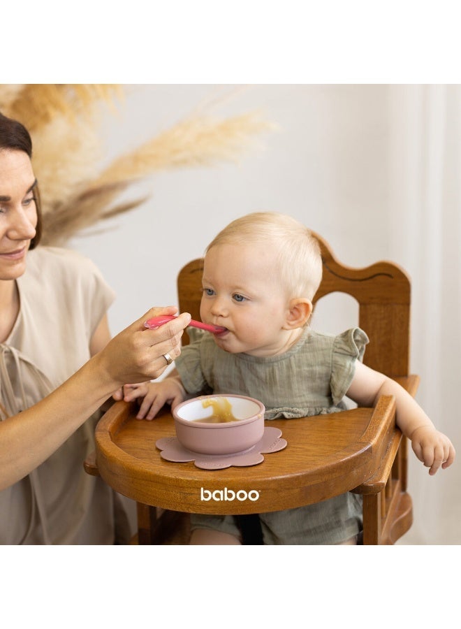 Baboo وعاء سيليكون مع قاعدة شفط - أو ناتورال - 6 أشهر وما فوق - Image 2