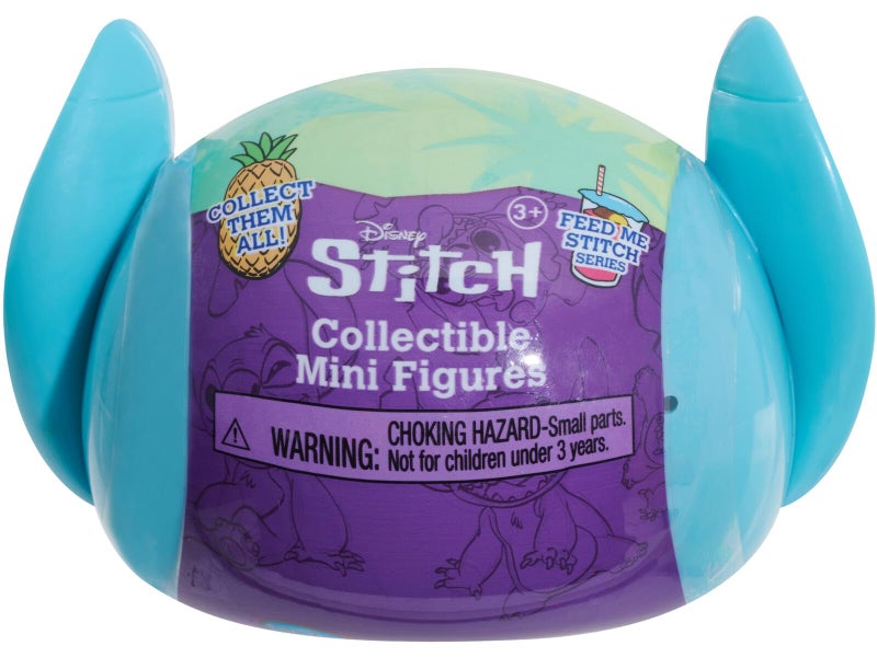 Just Play Disney Stitch Feed Me Series, Capsule with Mini Figures, 5 cm Collectible Figures, Children's Toy from 3 Years, 6.35 - Image 1