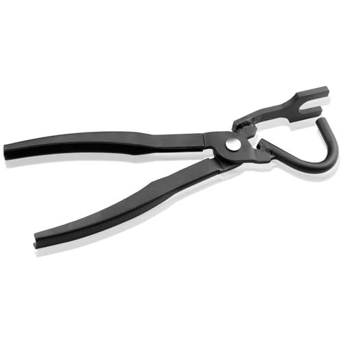Sporthfish Exhaust Pliers Hanger Bracket Removal Pliers Separates Rubber Hangers Plier Supports 38350 Plier for All Car Pipe Exhaust Hanger Bracket Great Automotive Tools, Black - Image 5