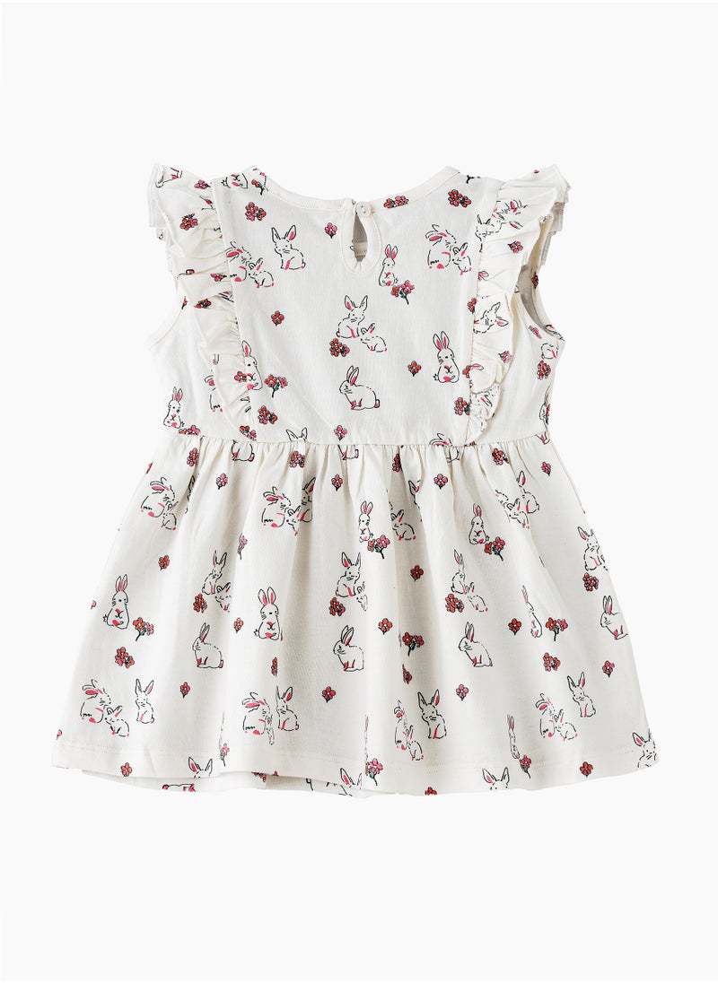 Jelliene Blooming Sunshine: Baby Girl's Dress Comfort & Cuteness for Summer  - Image 2