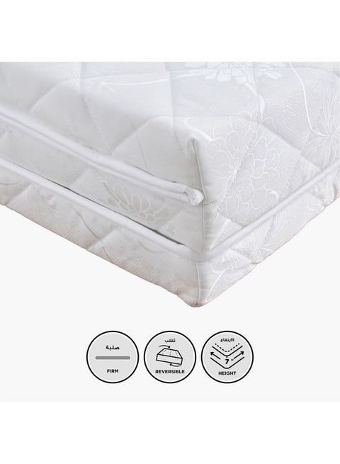 AN Como Single Medicated Tri Fold Firm Core Rebonded Foam Mattress 90 x 180 x 7 cm