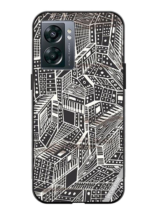 VR CREATIVE Protective Case Cover For OnePlus Nord N300 Layer Design Multicolour - Image 1