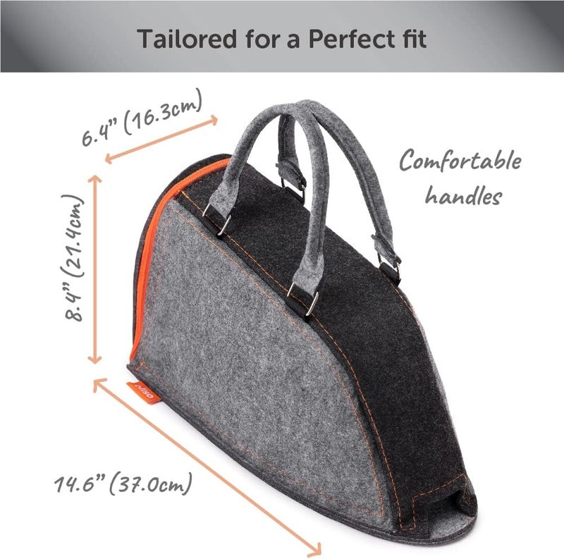 Oliso Full-Size Carry Bag for ProPlus Smart Irons – Travel & Storage Case for Full-Size Steam Irons – Durable, Strong Design - Image 3