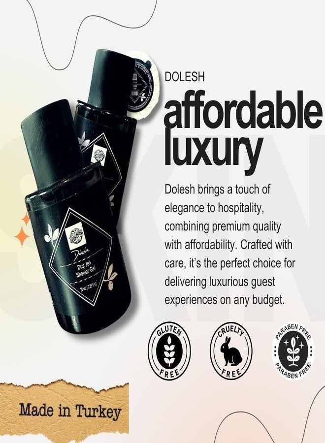 Roomsium Dolesh by Roomsium Hotel Toiletries Set – 30-Piece Shampoo, Shower Gel, Soap – Paraben-Free, Cruelty-Free, Bulk Guest Supplies for Hotels, Airbnb, Spa, Hygiene Kits for Homeless in Bulk - Image 4