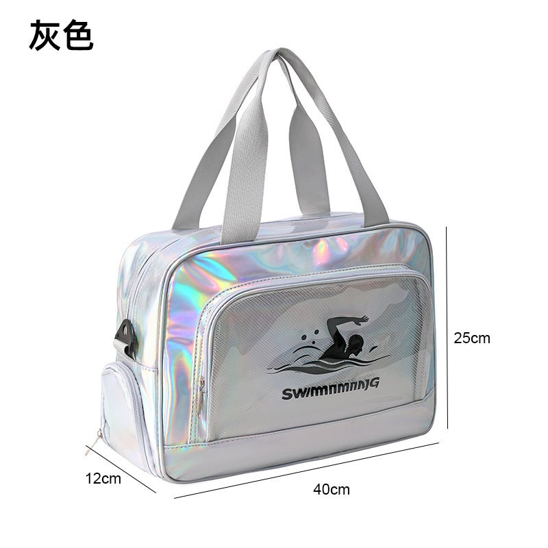 Cosmetic Bag Travel Toiletry Pvc Mirror Style Beauty Salon Dance Training Outing - Image 1