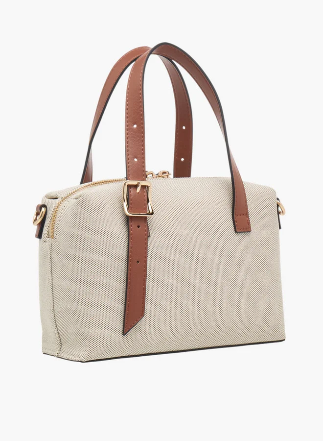 سيليست Women's Textured Tote Bag with Adjustable Strap