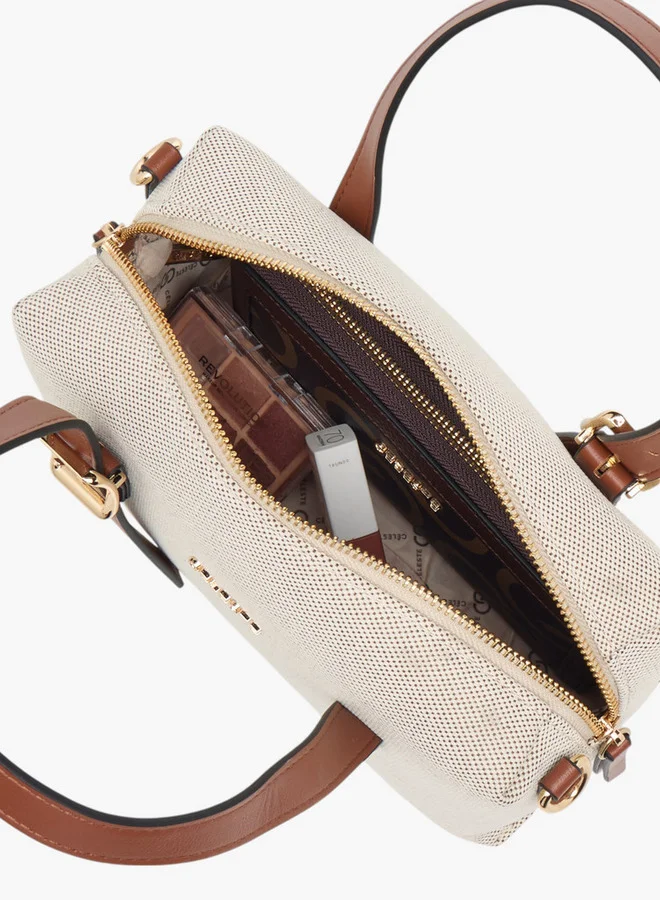 سيليست Women's Textured Tote Bag with Adjustable Strap
