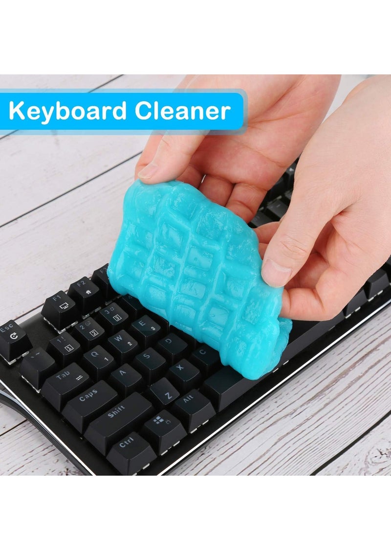 Generic 1pc Cleaning Gel for Car, Car Kit Universal Detailing Automotive Dust Crevice Cleaner Auto Air Vent Interior Detail Removal Putty Keyboard Vents, PC, Laptops, Cameras (Blue)  - Image 4