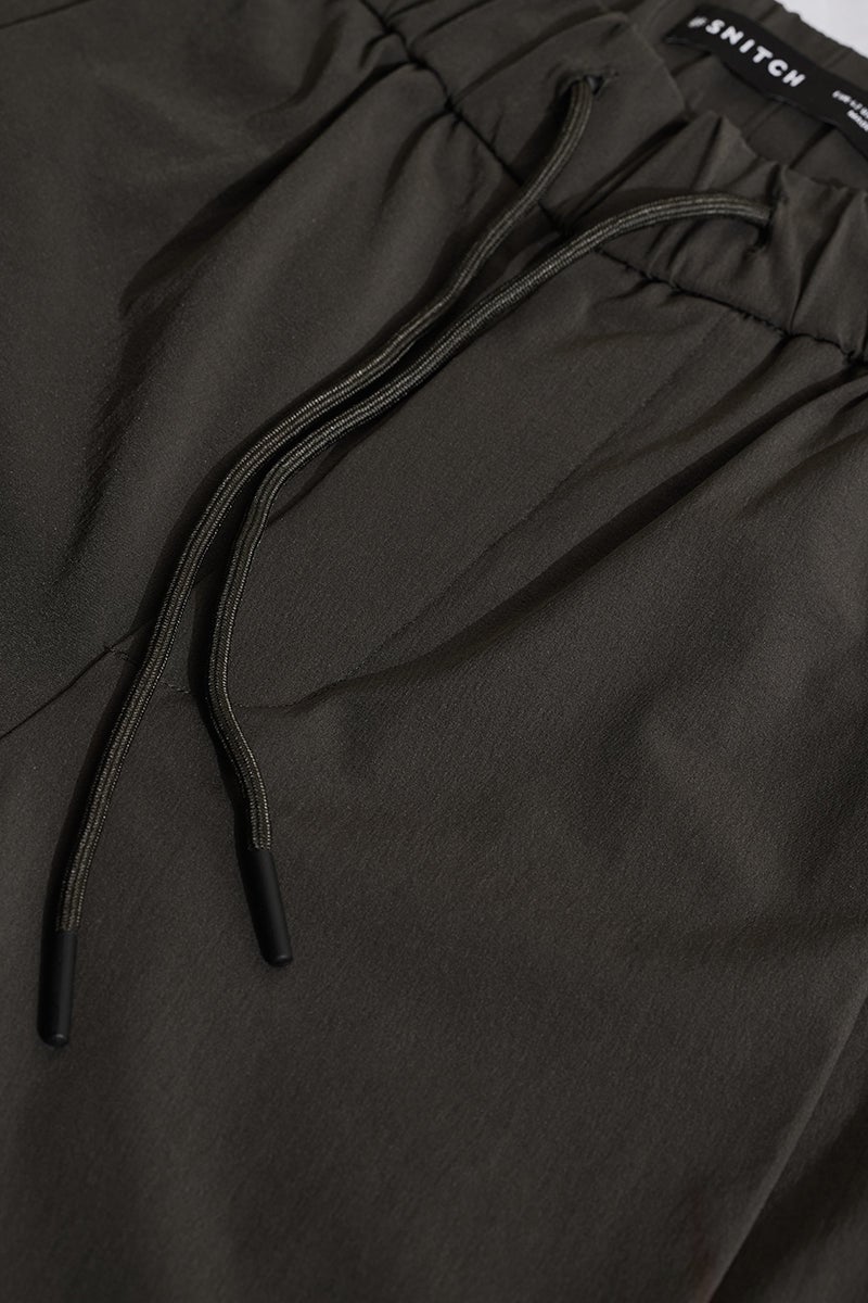 SNITCH Dark Green Slim Fit Pants - Image 2