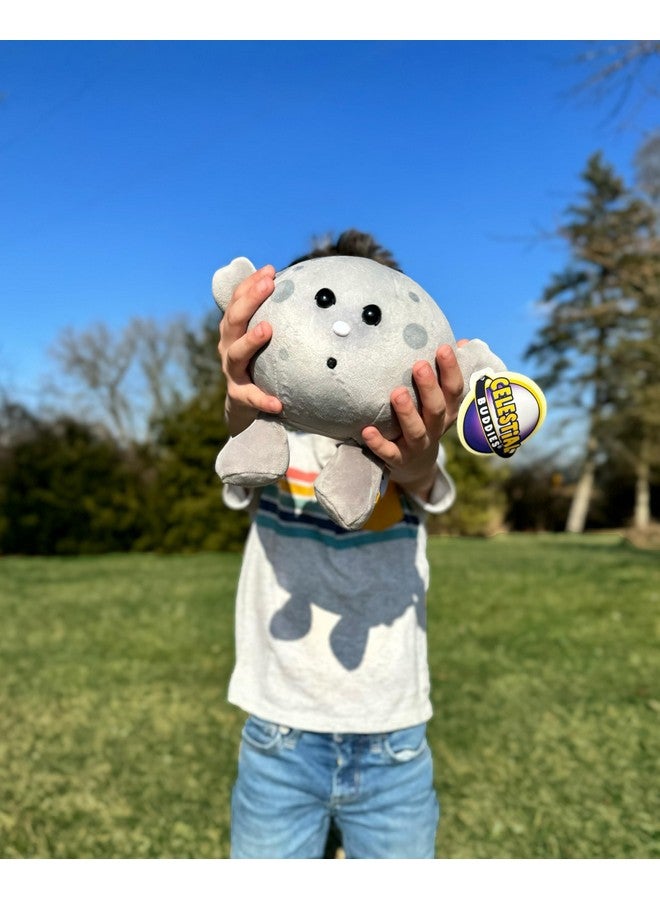 Celestial Buddies Moon Buddy Learning Science Astronomy Space Solar System Educational Plush Stuffed Planet Toy - 8.5 Inches - Image 3