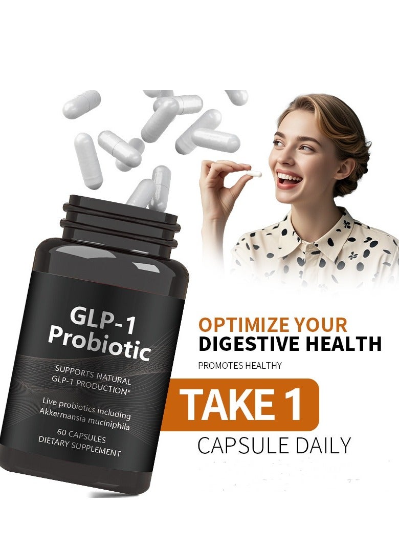 بيودي GLP-1 كبسولة بروبيوتيك | مكمل GLP-1 | GLP-1 Activate، منشط GLP الطبيعي للرجال والنساء (60 كبسولة) - Image 2