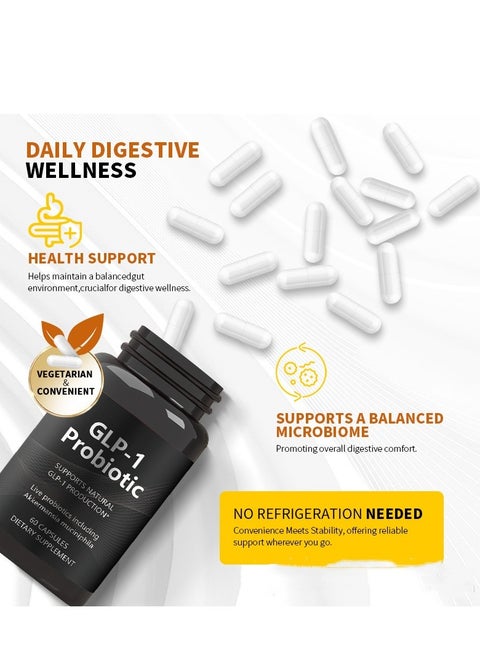 BIYODE GLP-1 Probiotic Capsule | GLP-1 Supplement | GLP-1 Activate, Natural GLP Activator for Men & Women (60 Capsules) | Best Price KSA | Riyadh, Jeddah BIYODE GLP-1 Probiotic Capsule | GLP-1 Supplement | GLP-1 Activate, Natural GLP Activator for Men & Women (60 Capsules) | Best Price KSA | Riyadh, Jeddah