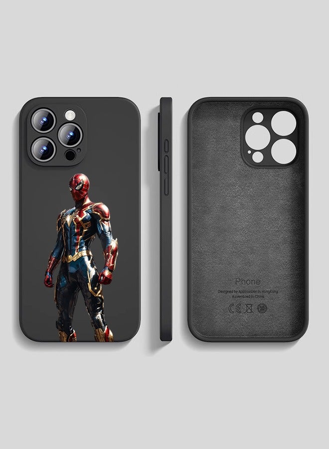 Compatible with iPhone 14 Pro Max Case Liquid Silicone Case Full Body Protective Cover Shockproof Slim Phone Case Anti-Scratch Soft Microfiber Lining - Image 1