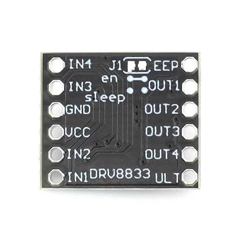 DRV8833 Motor Driver Board 10 Pcs 1 5A 3V 10V Single H Bridge DC Gear Driver - Image 3