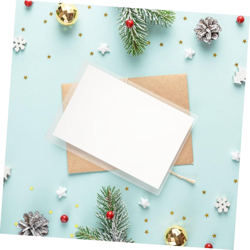 100Pcs Laminating Film Scratch Protective for Photos Cards Menus Reliable Lamination Film for Protection and Visibility - Image 5