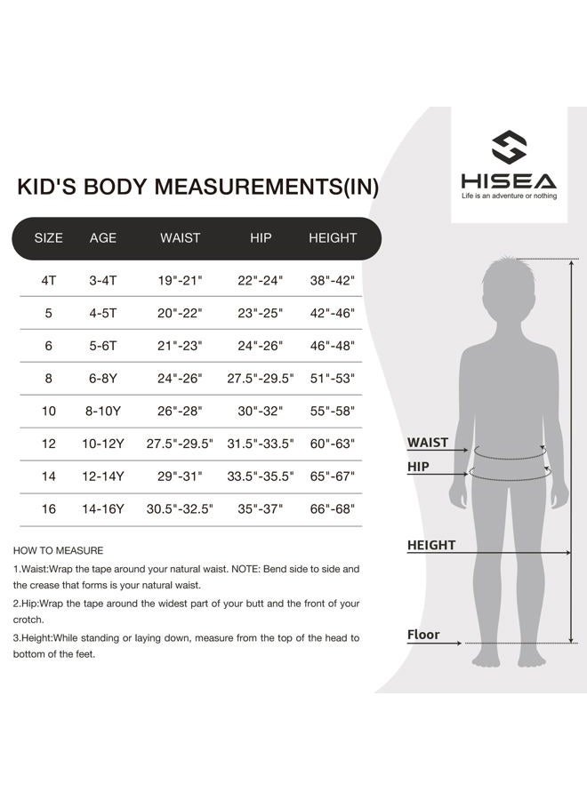 Hisea Boys' Denim Bib Overalls Size 4-16, Boys Youth Relaxed Fit Overall with Adjustable Straps and Convenient Tool Pockets, Stone Washed Blue, 10 Years - Image 5