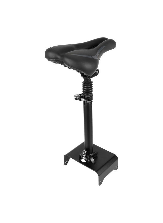 S-Color - Electric Scooter Seat Saddle Height Adjustable Folding Shockproof Scooter Seat Universal Scooter Saddle for Ninebot F20 F25 F30 F40 Electric Scooter No Drilling - Image 1