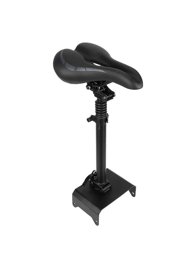 S-Color - Electric Scooter Seat Saddle Height Adjustable Folding Shockproof Scooter Seat Universal Scooter Saddle for Ninebot F20 F25 F30 F40 Electric Scooter No Drilling - Image 1