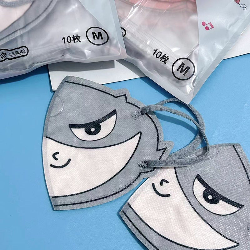 Children'S Cartoon Coolomi Mask 3D Three-Dimensional Mask Coolomi Special-Shaped Mask Disposable Protective Mask - Image 1
