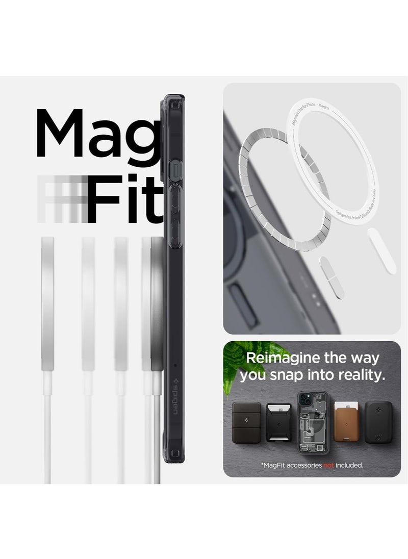 Spigen - غطاء حماية Ultra Hybrid MagFit لهاتف iPhone 15 مع MagSafe - Zero One - Image 1