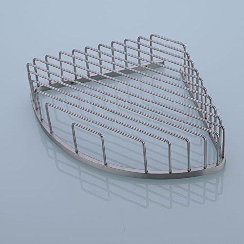 orhemus 304 Stainless Steel Shower Caddy Corner Basket Shelf Bathroom Organizer Wall Mounted Storage, Brushed Nickel - Image 3
