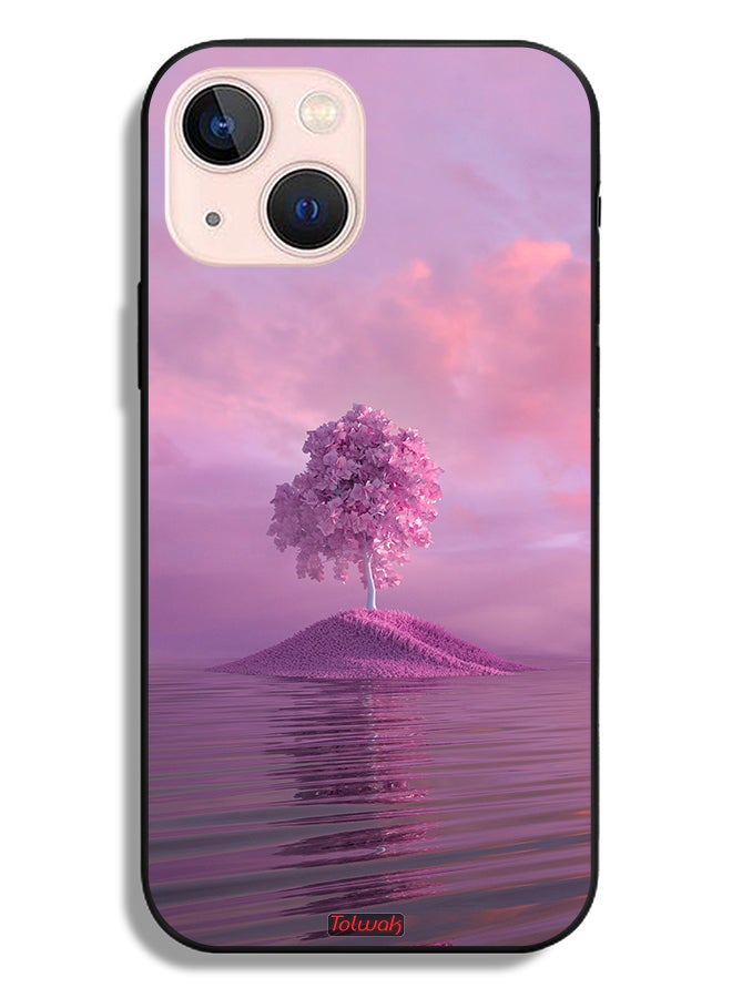Tolwak Apple iPhone 13 mini Protective Case Tree Unsplash - Image 2