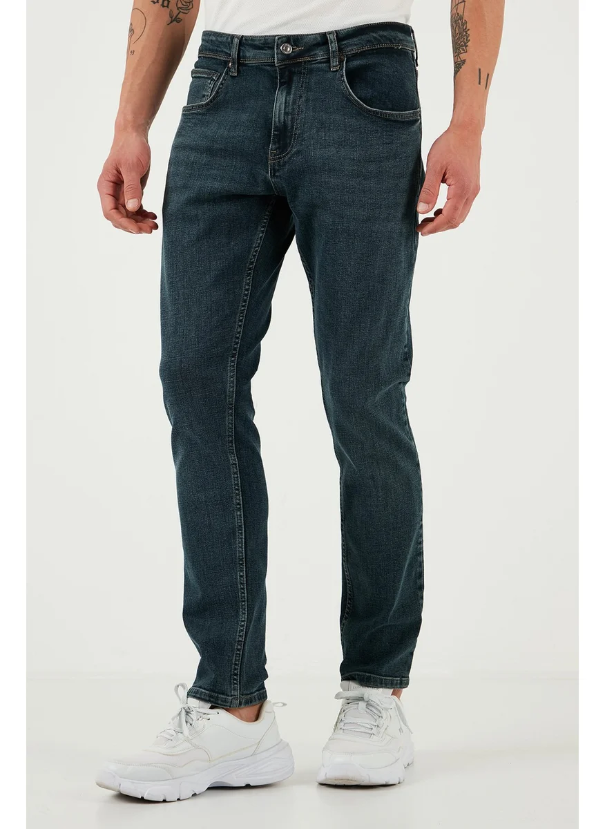 Buratti Cotton Slim Fit High Waist Skinny Leg Jeans Men's Denim Trousers 3300S74TOKYO