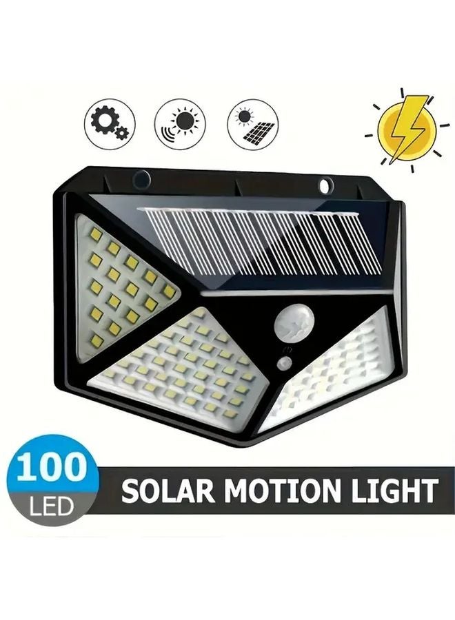 Solar Motion Sensor Wall Light 4 Sided Outdoor 102BD7BL For Porch Garage Garden - Image 3