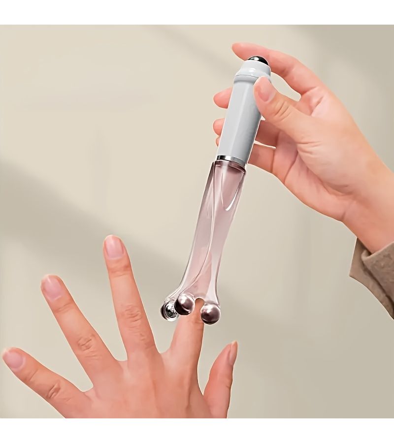 Green Finger Massager Roller Portable Hand Massage for Home Office - Image 1