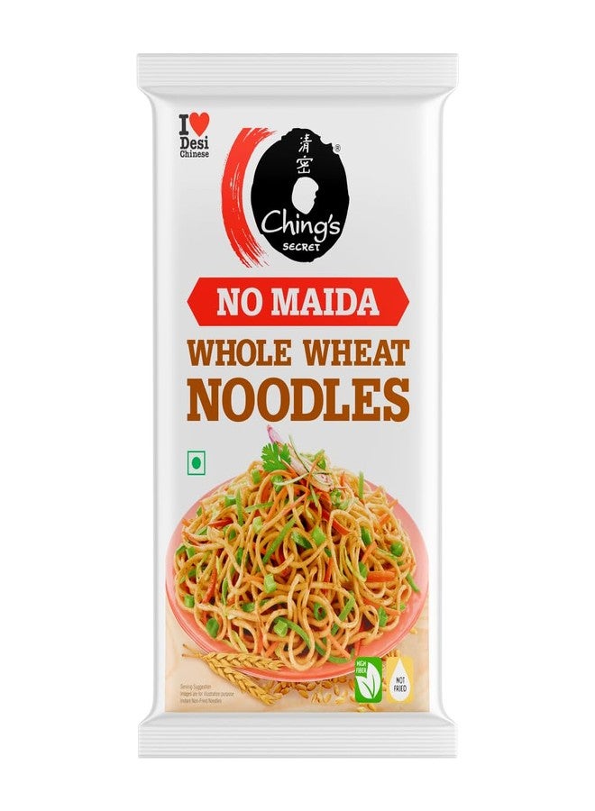 Ching's Secret No Maida Whole Wheat Noodles, 140 g - Image 1